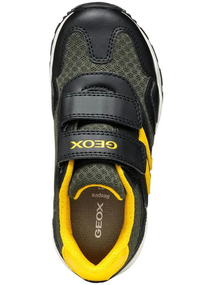 Sneakers "Pavel" zwart/geel