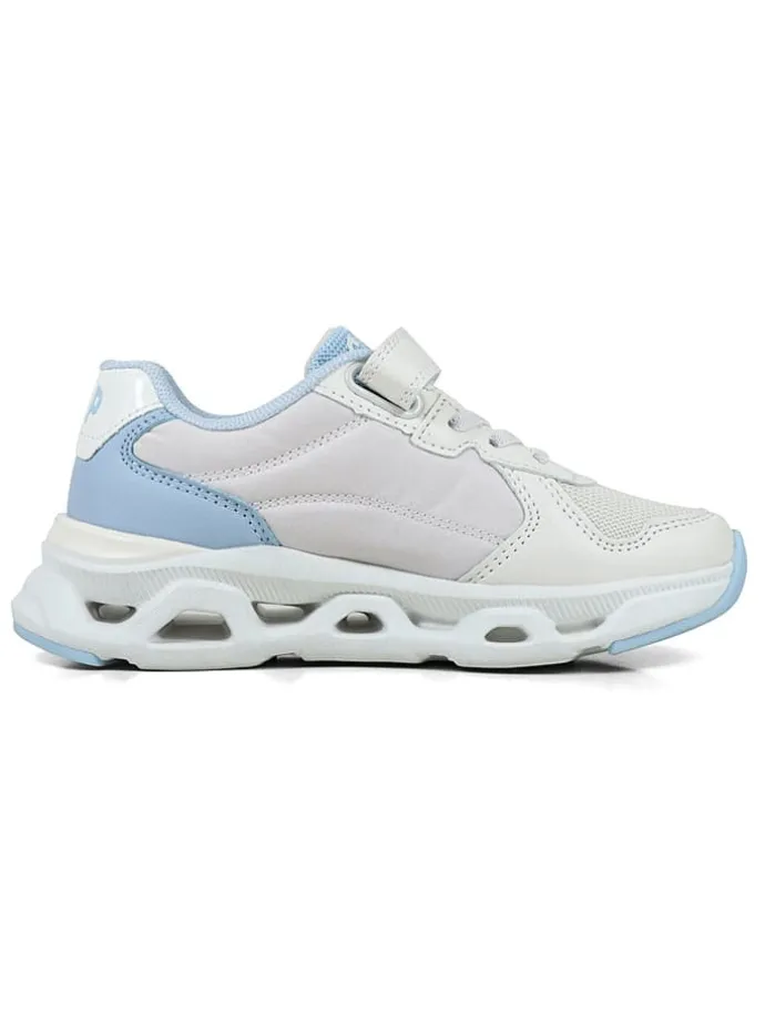 Sneakers "San Francisco" beige/lichtroze/lichtblauw