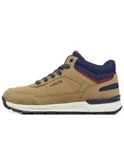 Sneakers "Sierra" lichtbruin/blauw