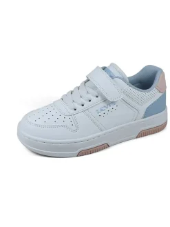 Sneakers wit/lichtblauw/lichtroze