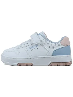 Sneakers wit/lichtblauw/lichtroze