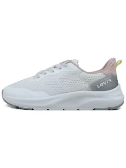 Sneakers wit/lichtroze/zilverkleurig