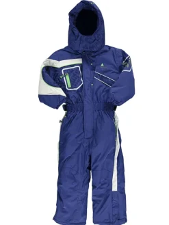 Sneeuwpak blauw/wit