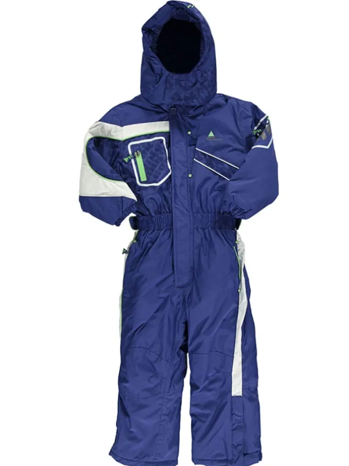 Sneeuwpak blauw/wit