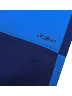 Softshellbroek "Flip" blauw