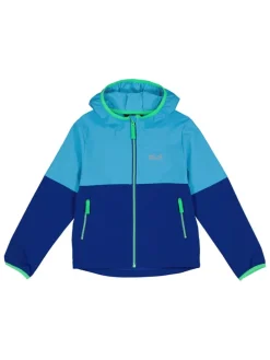Softshelljas "Sandbird" blauw
