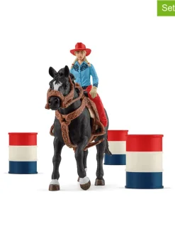 Speelfiguren "Barrel Racing with Cowgirl" - vanaf 3 jaar