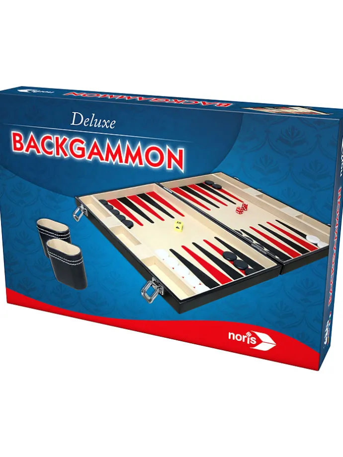 Speelkoffer "Backgammon Deluxe" - vanaf 8 jaar