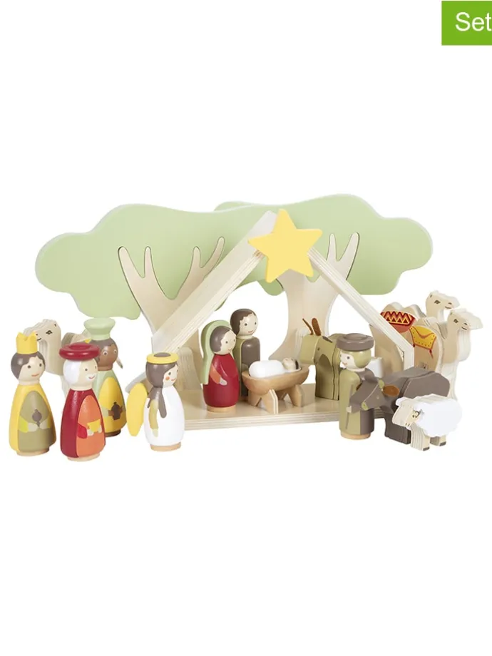 Speelset "Kerststal" - vanaf 3 jaar