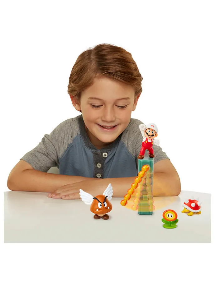 Speelset "Nintendo Lava Castle Diorama" - vanaf 3 jaar