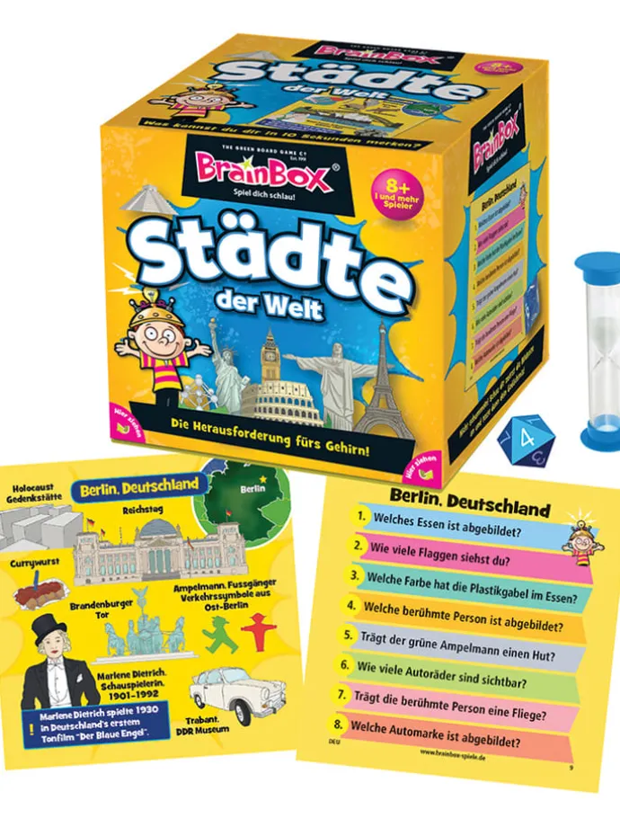 Spel "BB - Wereldsteden" - vanaf 8 jaar