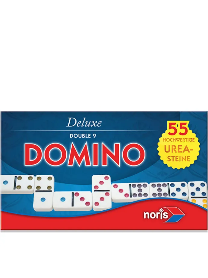 Spel "Deluxe Doppel 9 Domino" - vanaf 6 jaar