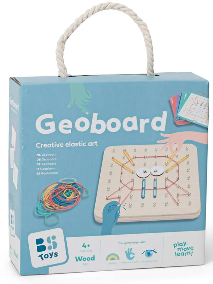 Spel "Geoboard" - vanaf 4 jaar
