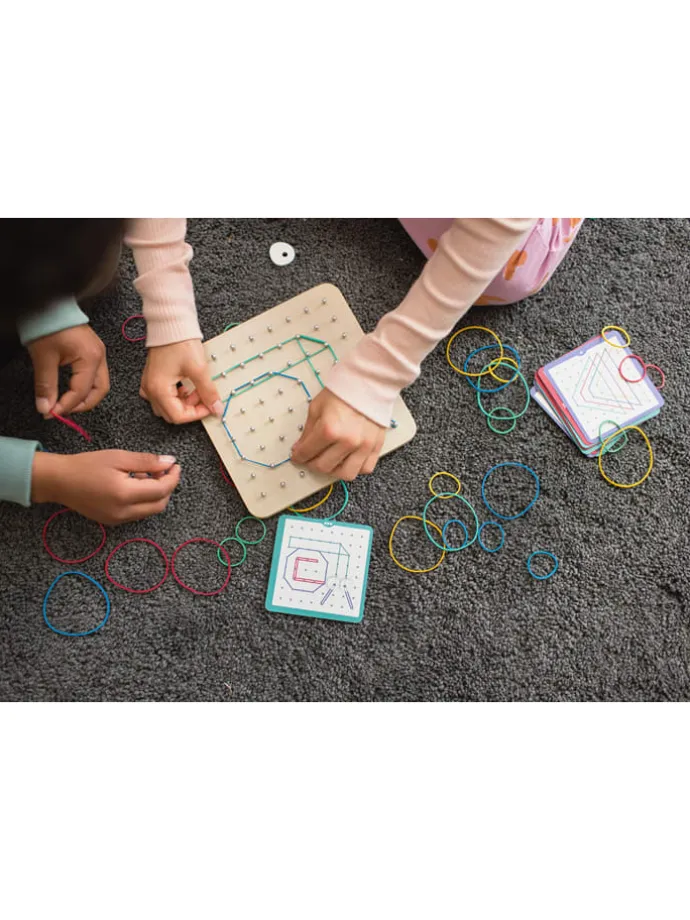 Spel "Geoboard" - vanaf 4 jaar