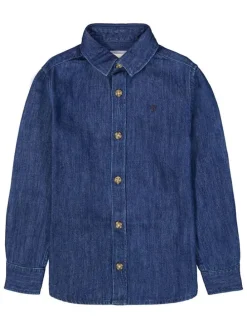 Spijkerblouse blauw