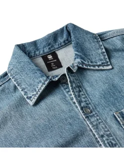 Spijkerblouse blauw