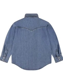 Spijkerblouse blauw