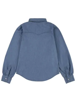 Spijkerblouse blauw