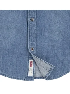 Spijkerblouse blauw