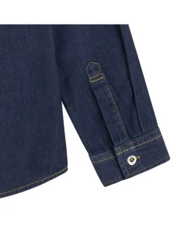 Spijkerblouse donkerblauw