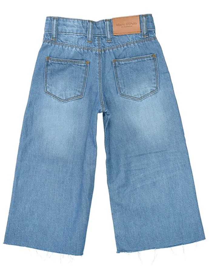 Spijkerbroek - loose fit - blauw