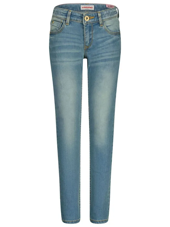 Spijkerbroek - skinny fit - blauw
