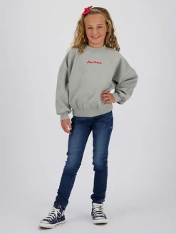 Spijkerbroek - skinny fit - donkerblauw