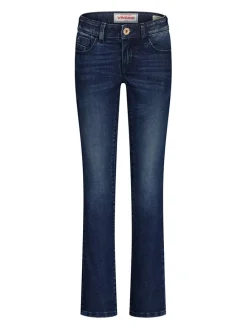 Spijkerbroek - skinny fit - donkerblauw