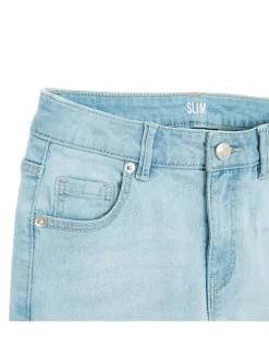 Spijkerbroek - slim fit - lichtblauw