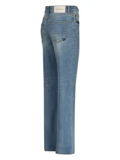 Spijkerbroek - straight fit - blauw
