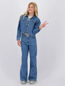 Spijkerjas "Tula Laser" blauw