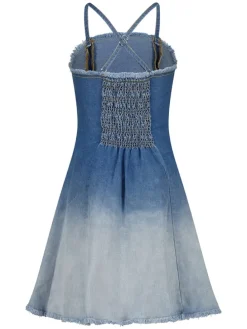Spijkerjurk blauw