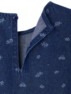 Spijkerjurk ''Louisette'' donkerblauw