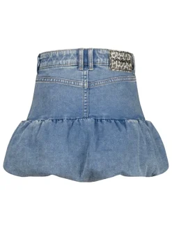 Spijkerrok blauw