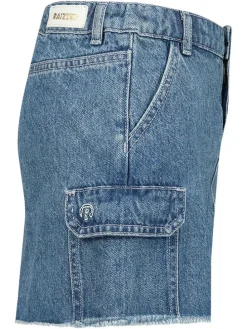 Spijkerrok blauw