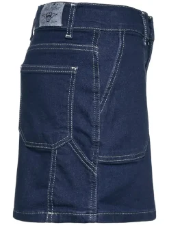 Spijkerrok donkerblauw
