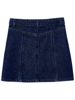 Spijkerrok donkerblauw