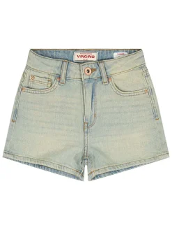 Spijkershort "Dora" lichtblauw