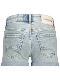 Spijkershort lichtblauw