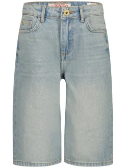 Spijkershort lichtblauw