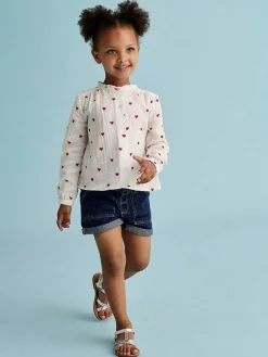 Spijkershorts donkerblauw