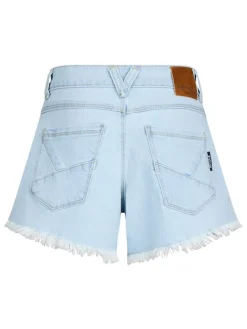 Spijkershort "Xaja" lichtblauw