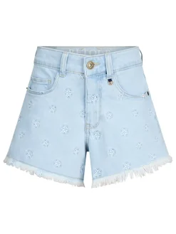 Spijkershort "Xaja" lichtblauw