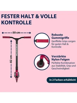 Step "Stunt XQ-13" zwart/rood - vanaf 8 jaar