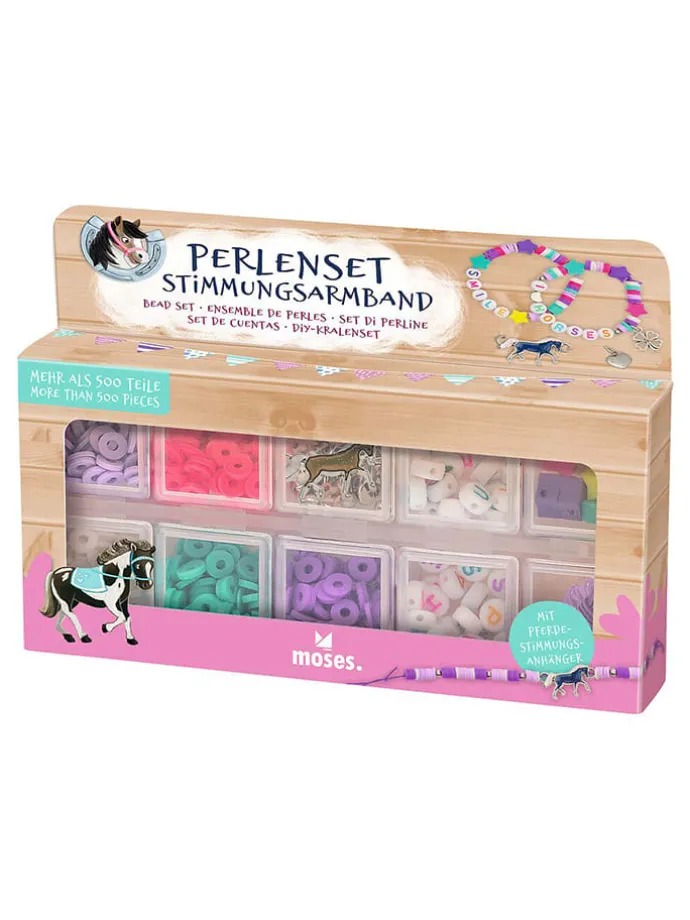Strijkkralenset "Stemmingsarmband Paarden" - vanaf 6 jaar