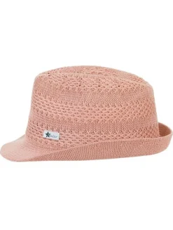 Strohoed "Soft" lichtroze