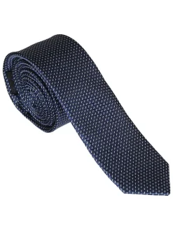 Stropdas donkerblauw