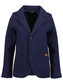 Sweatblazer donkerblauw