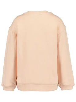 Sweatshirt abrikooskleurig