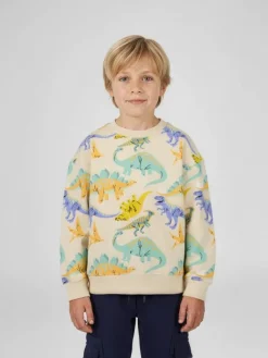 Sweatshirt beige/meerkleurig